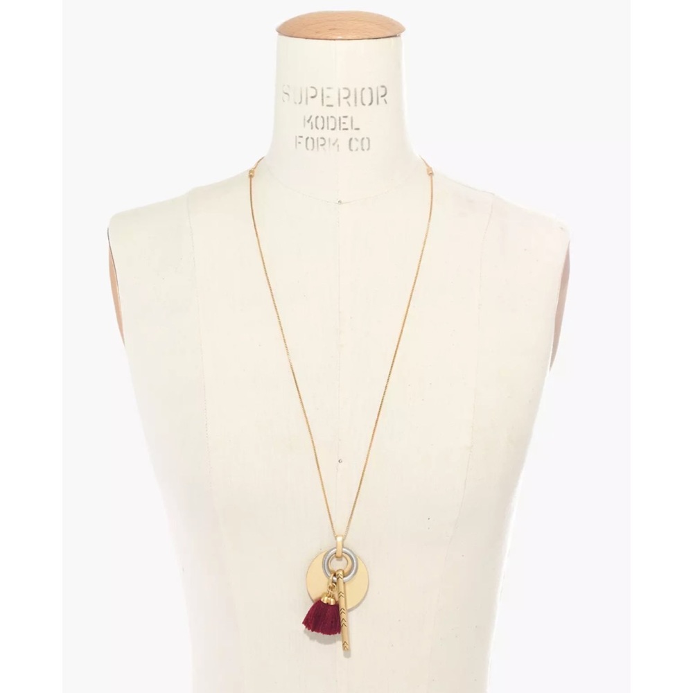 Madewell • Etchmix Tassel Necklace